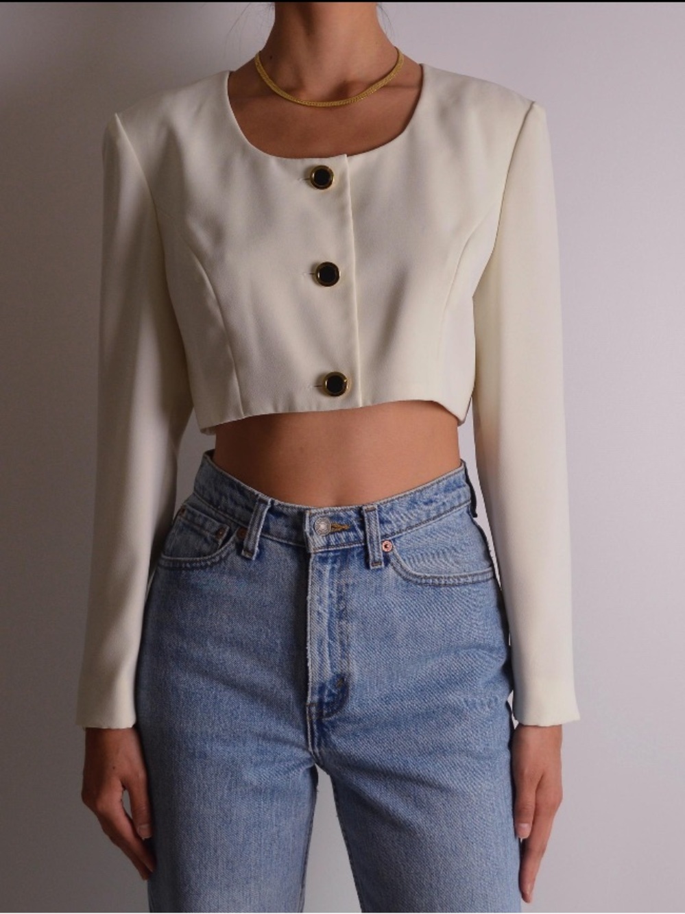 Liz clayborn crop top